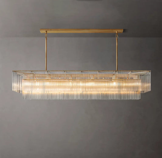 Amadeo Rectangular Chandelier 72"