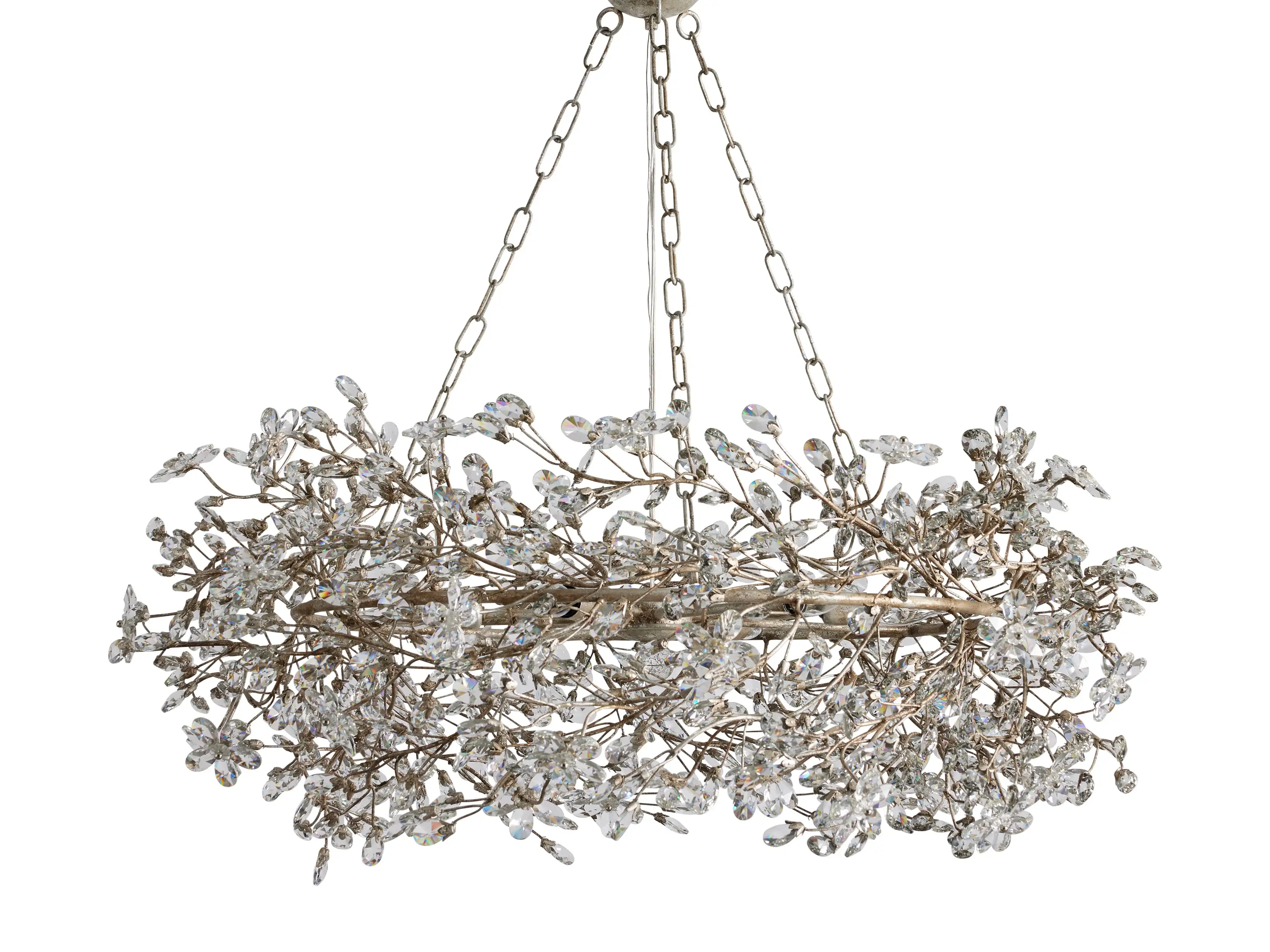 Fiore Crown Crystal Chandelier