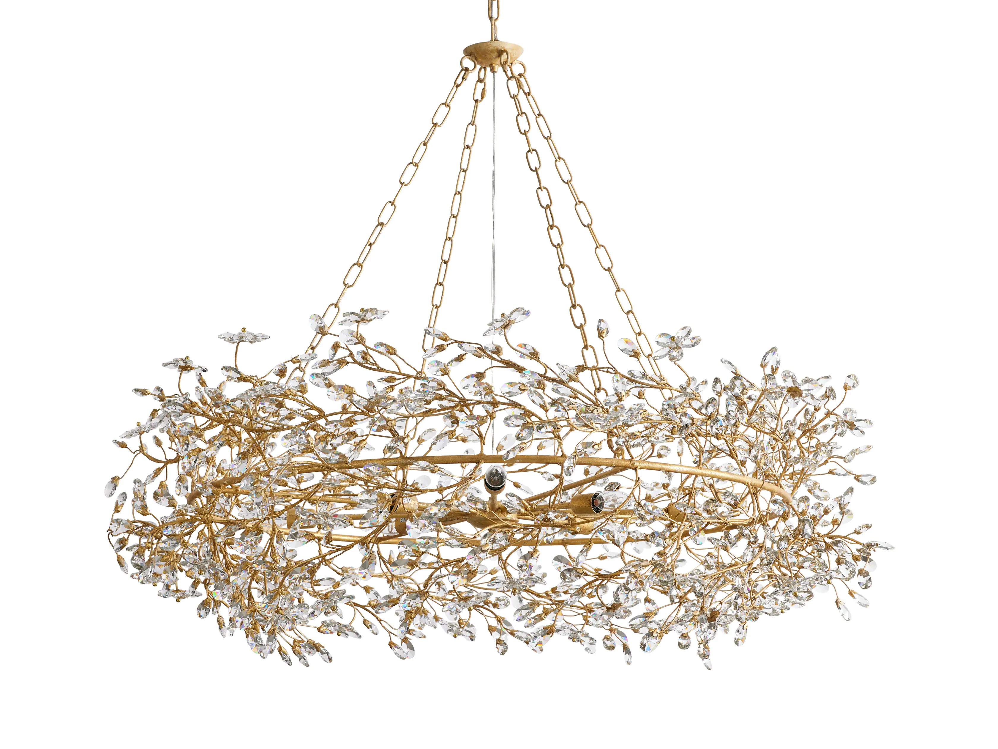 Fiore Crown Crystal Chandelier