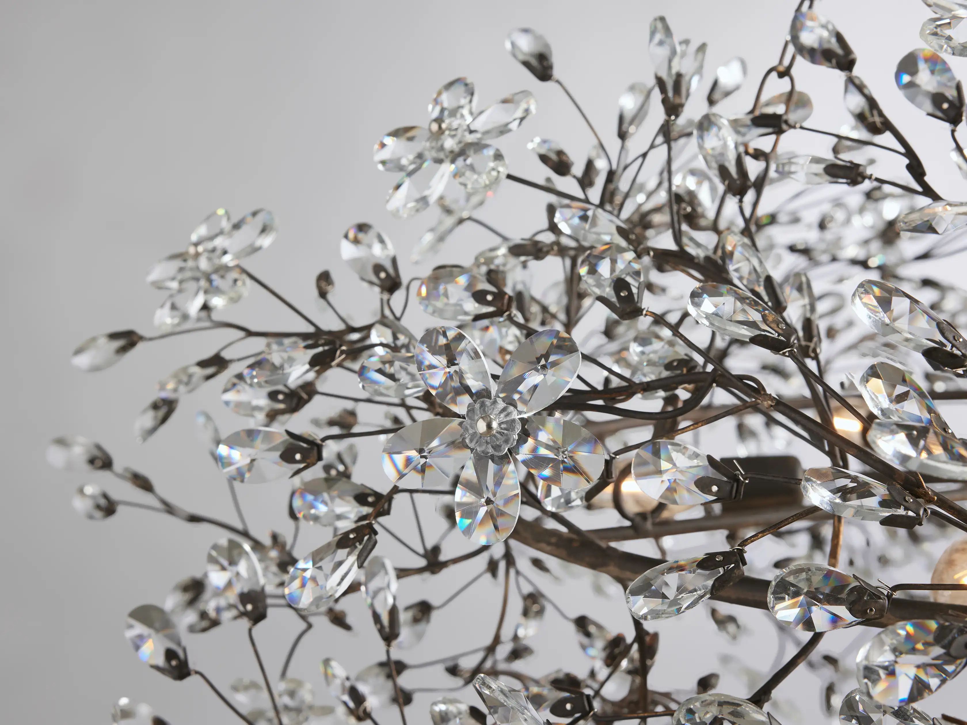 Fiore Crown Crystal Chandelier