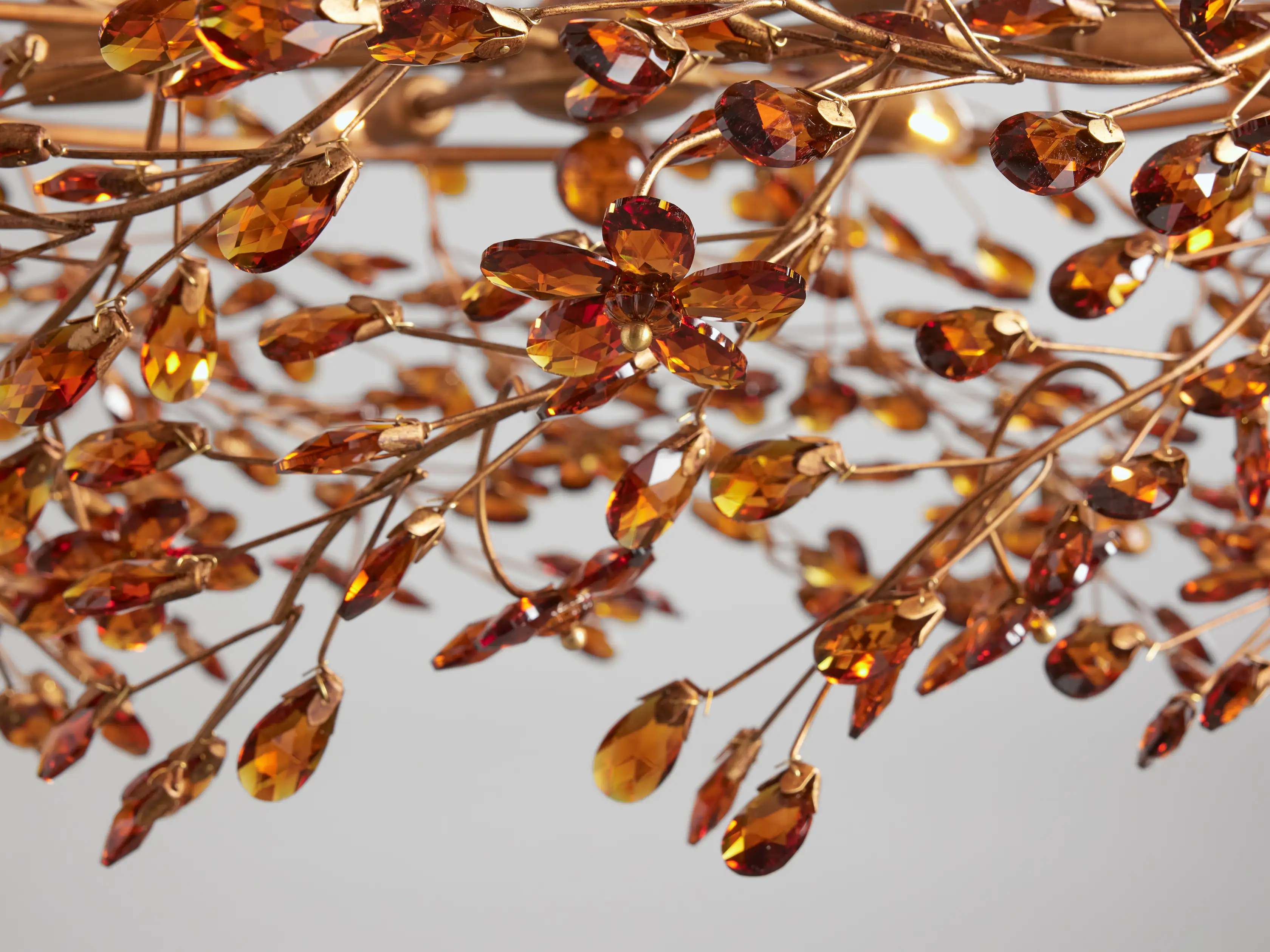 Fiore Crown Crystal Chandelier