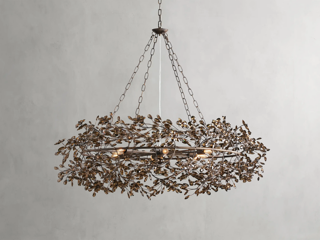 Fiore Crown Crystal Chandelier