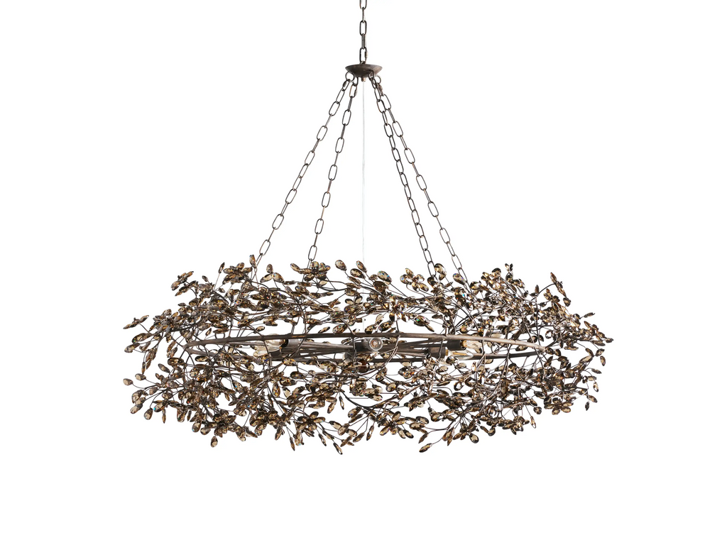 Fiore Crown Crystal Chandelier