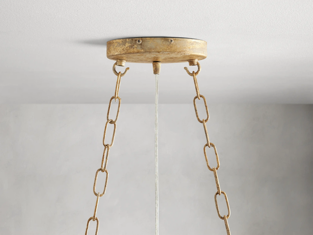 Fiore Oval Crystal Chandelier