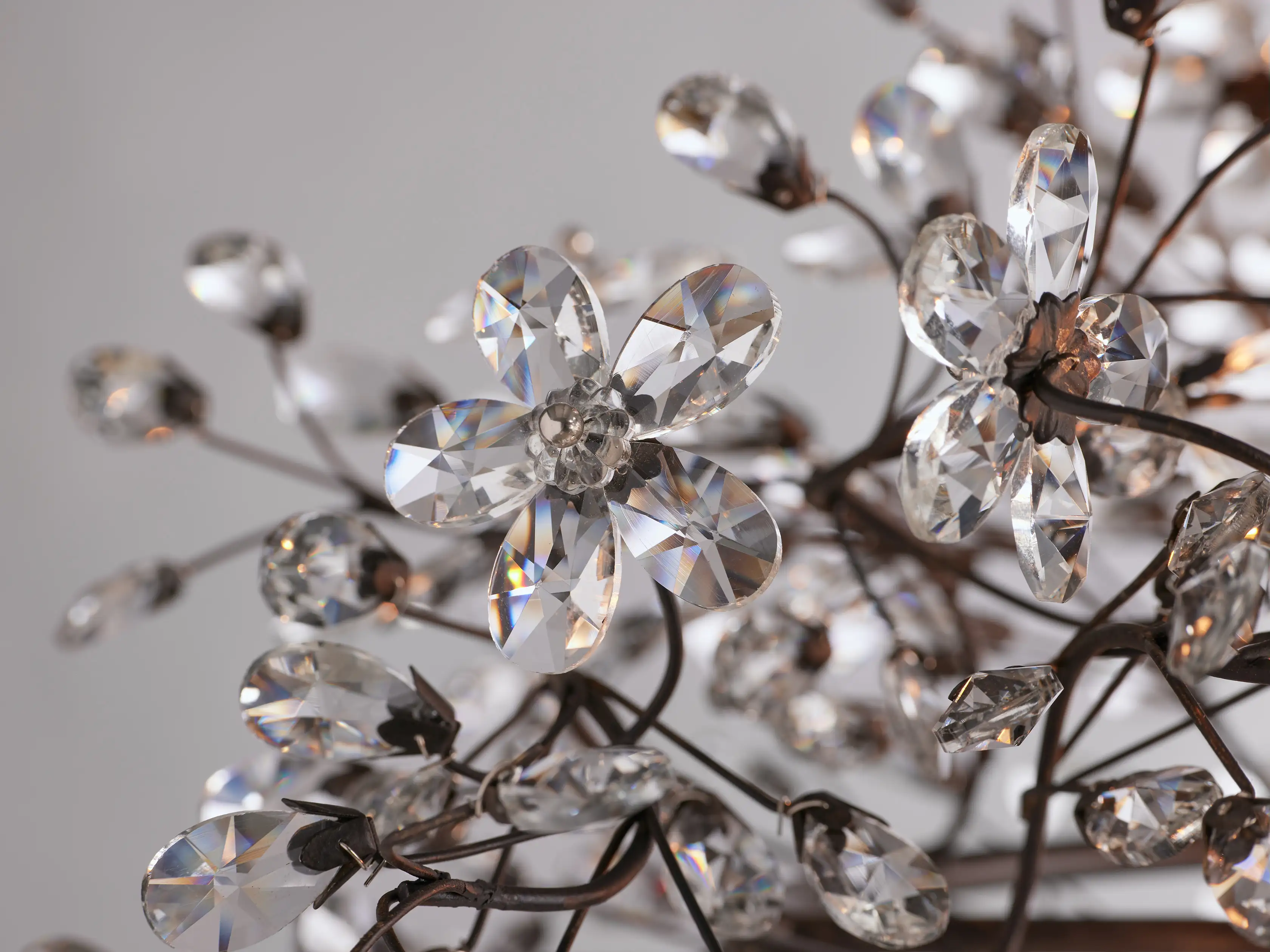 Fiore Oval Crystal Chandelier