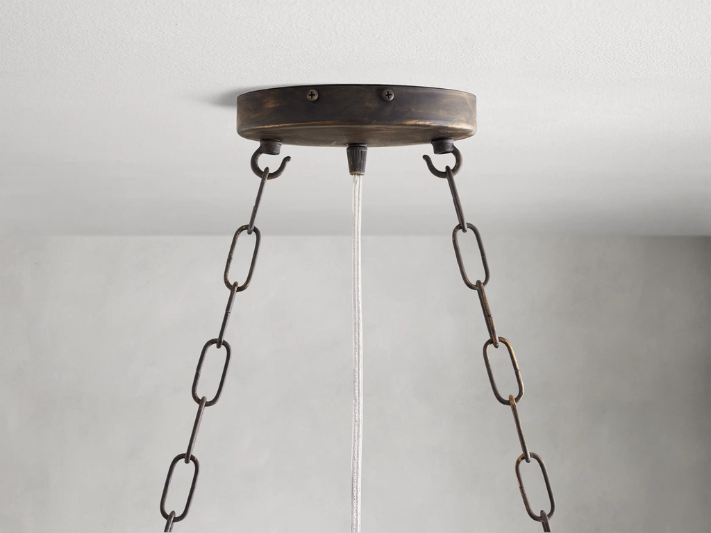 Fiore Oval Crystal Chandelier