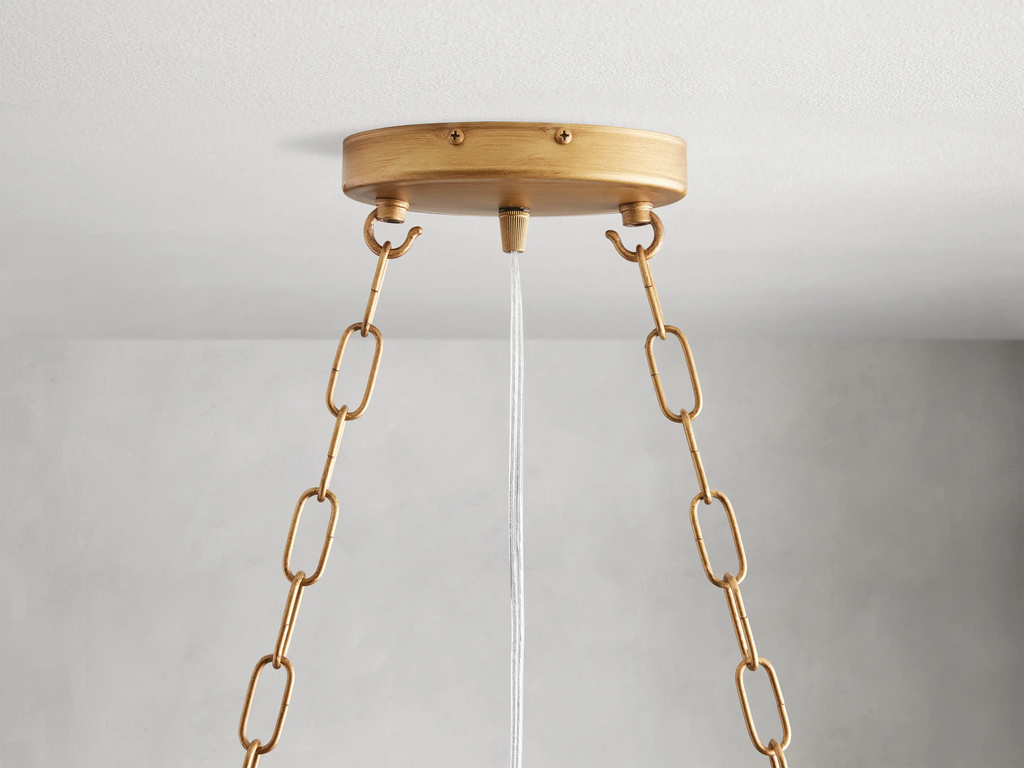 Fiore Oval Crystal Chandelier