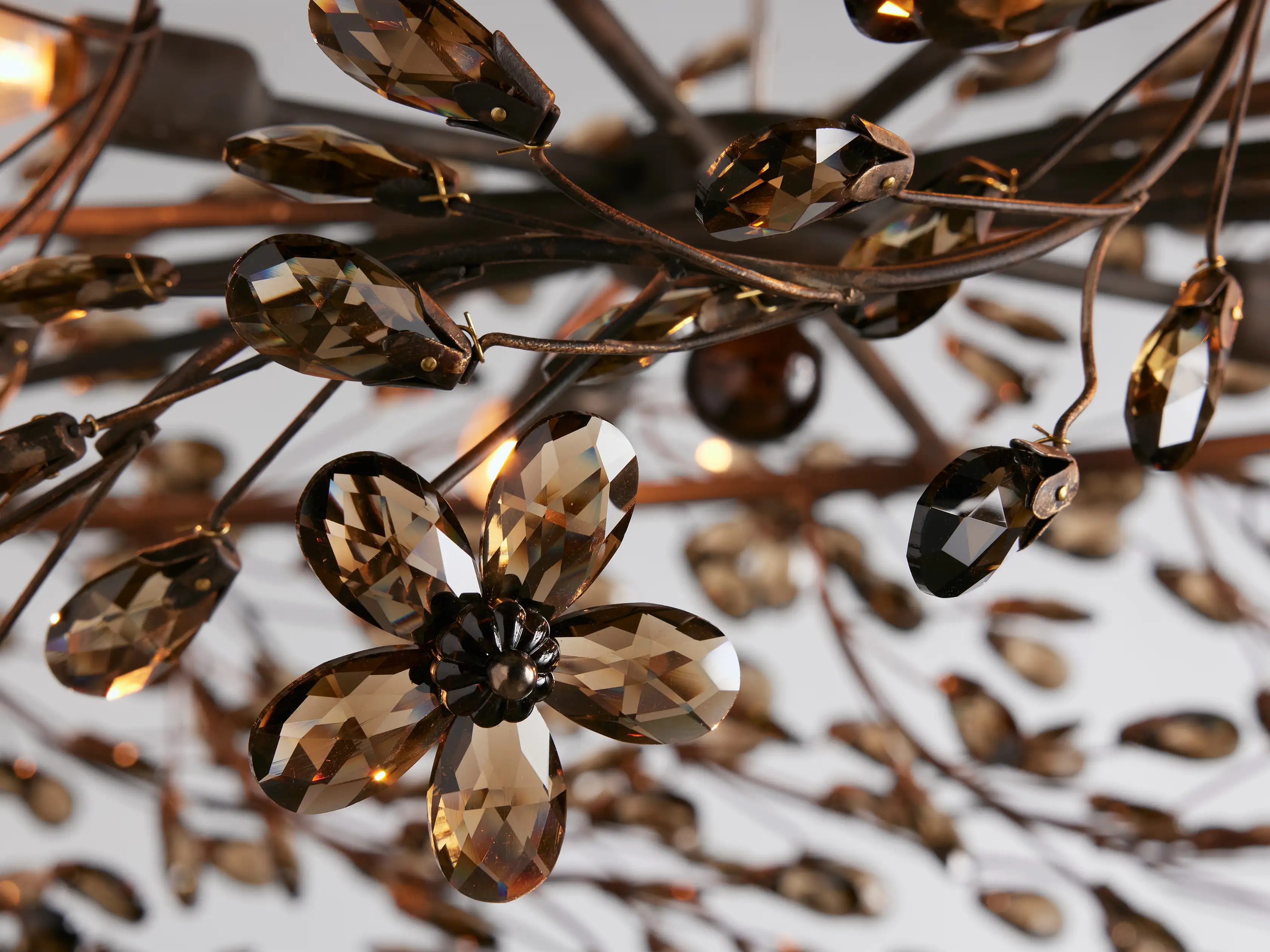 Fiore Oval Crystal Chandelier