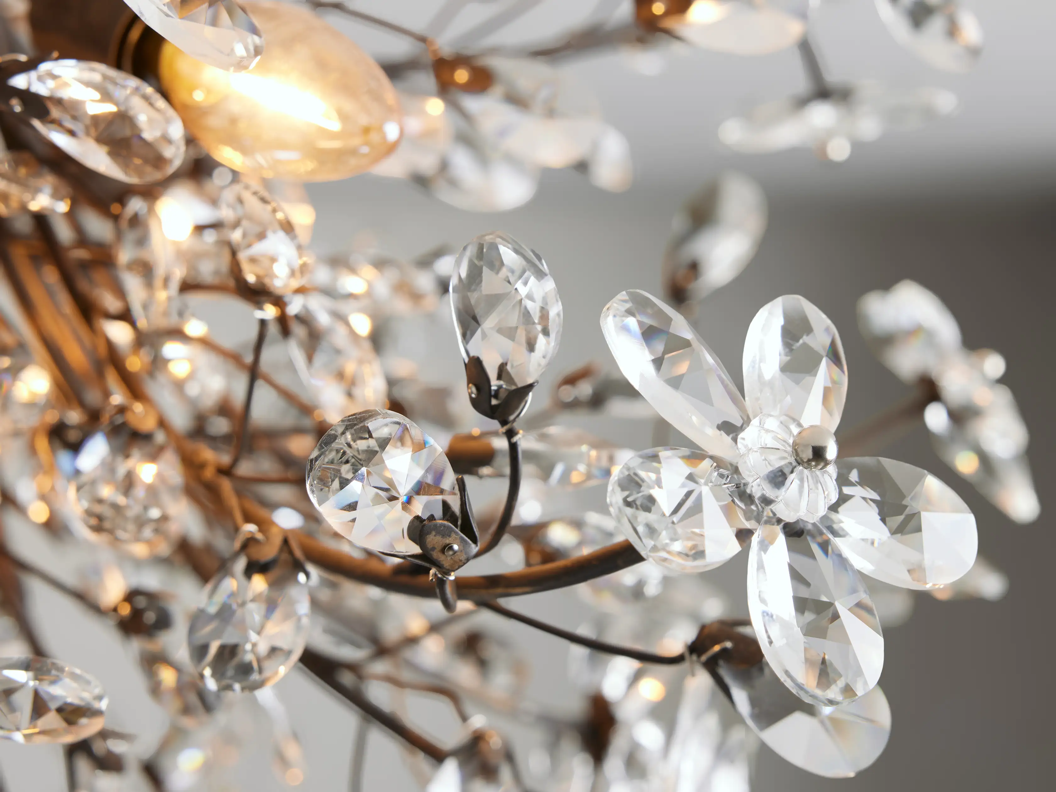 Fiore Crystal Flush Mount