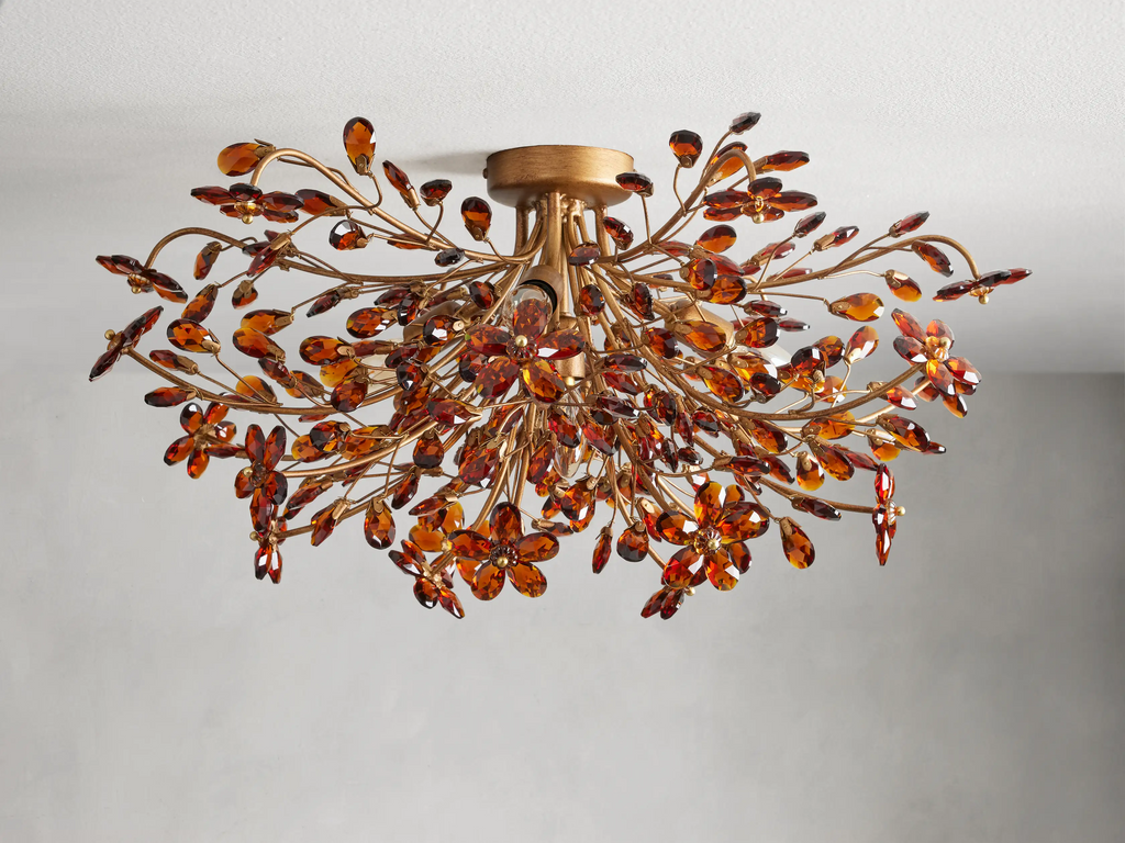 Fiore Crystal Flush Mount
