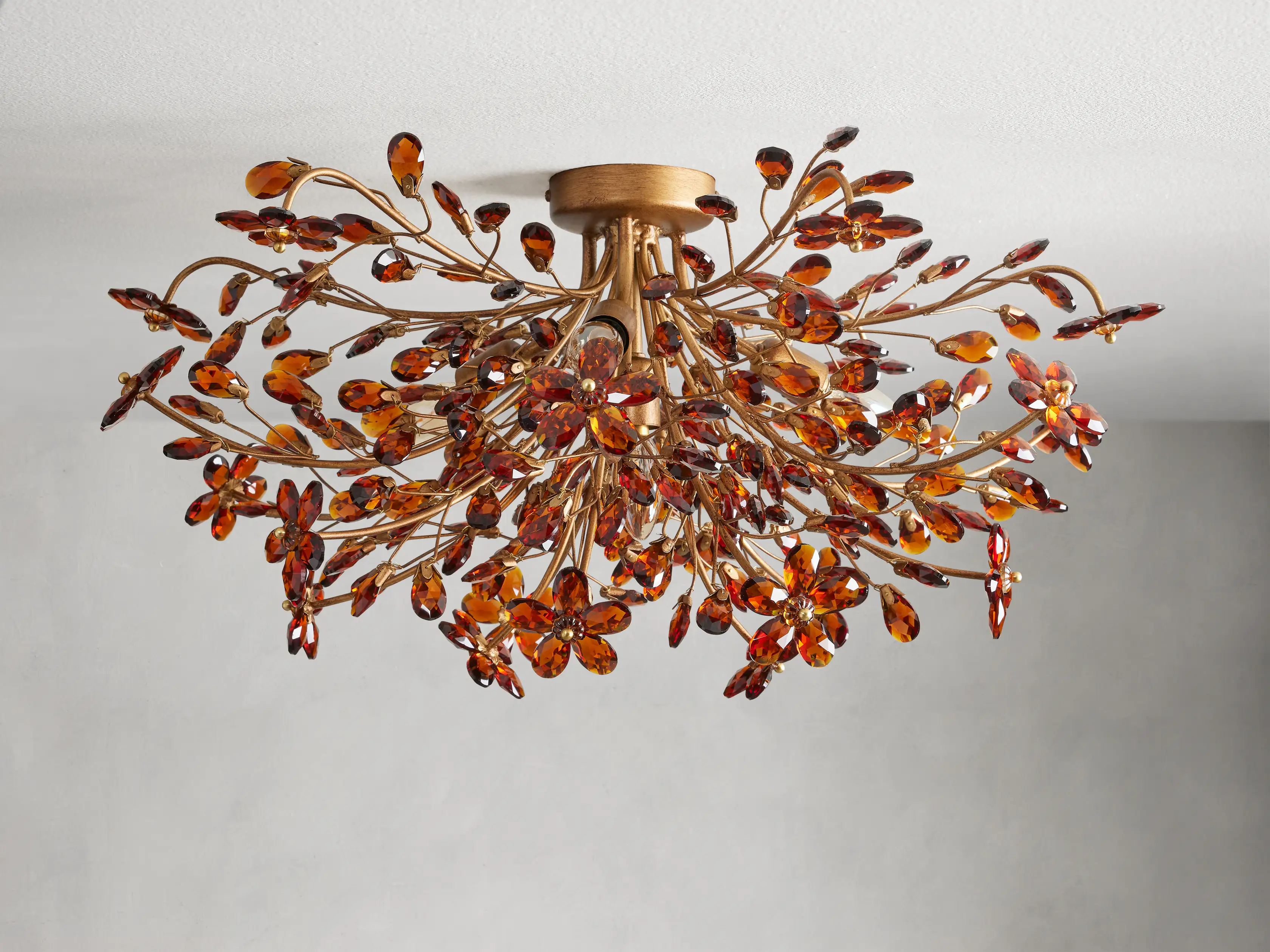 Fiore Crystal Flush Mount