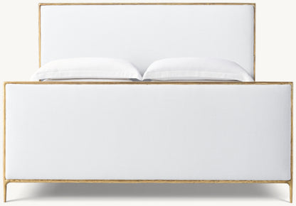 Thaddeus Fabric Panel Bed with Footboard