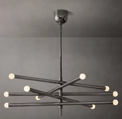 Rousseau 10-Light Mobile Orb Chandelier