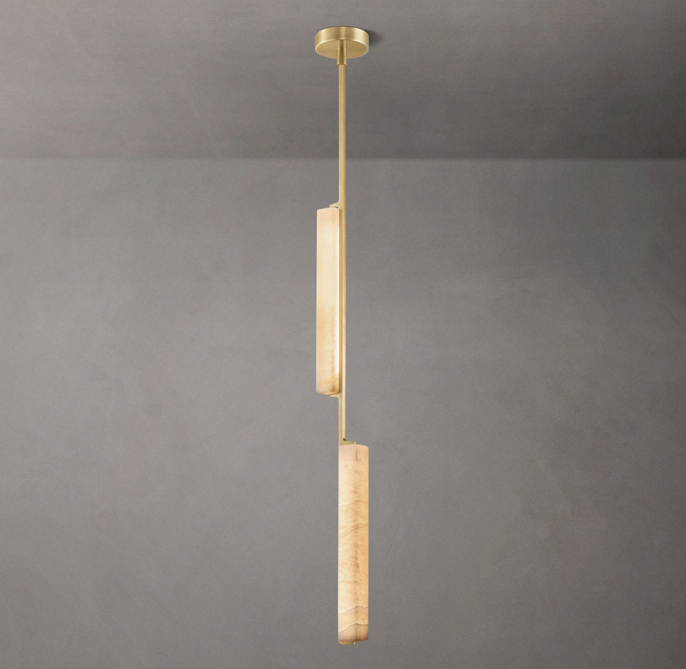 Audubon Alabaster Pendant