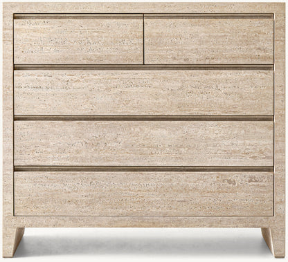 Wyeth Travertine 5-Drawer Dresser