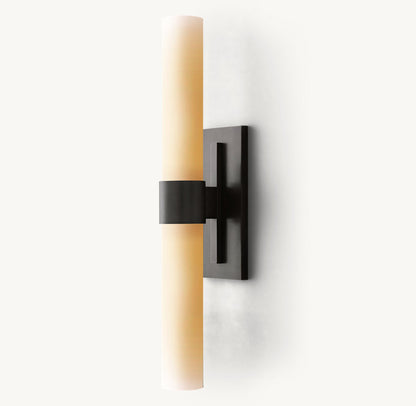 Ravelle Milk Glass Linear Sconce