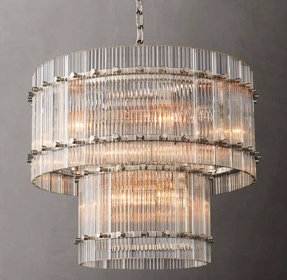 San Marco Two-Tier Round Chandelier 22"