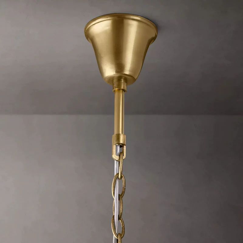 1920s Tedem Tiered Round Dining Room Chandelier 20"