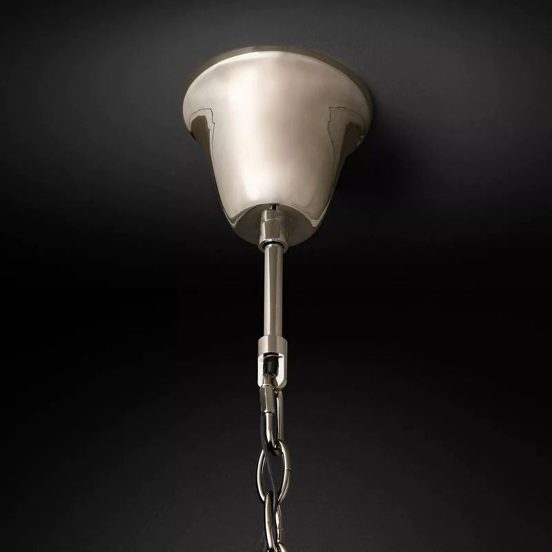 1920s Tedem Round Dining Room Chandelier 44"