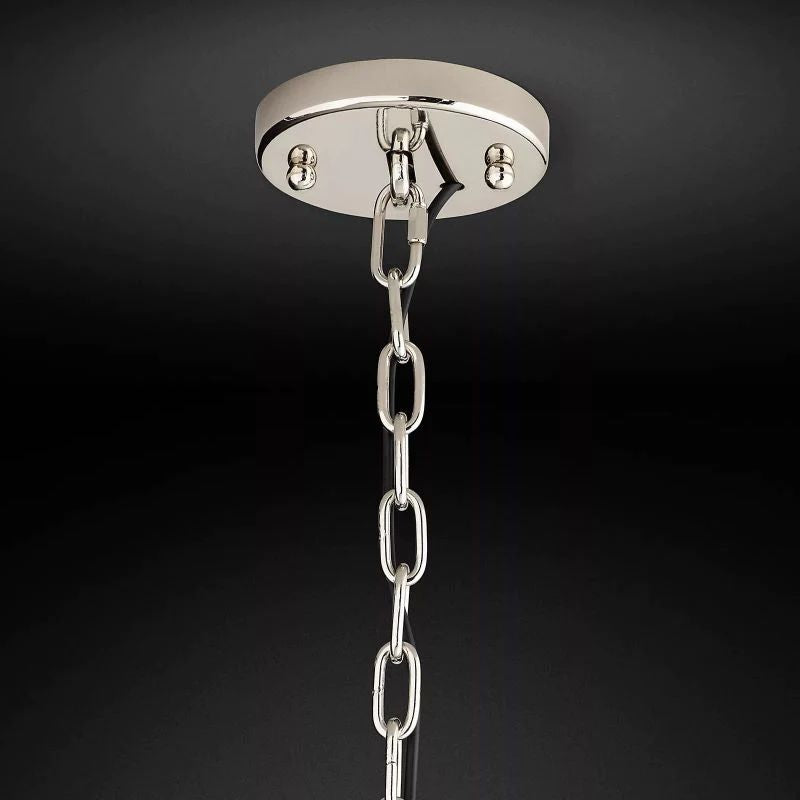 1920s Tedem Square Dining Room Chandelier 34"