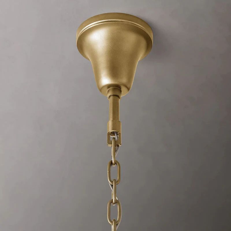 1920s Tedem Square Dining Room Chandelier 34"