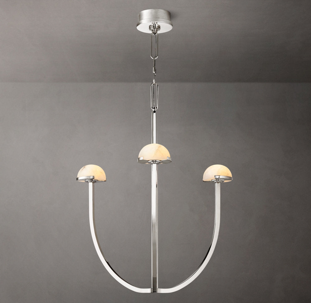 Pedra Round Chandelier 24"