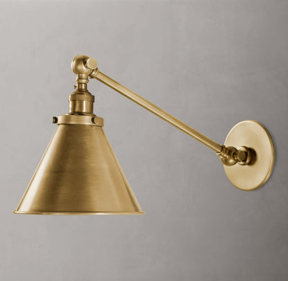 20th C. Library Single Sconce