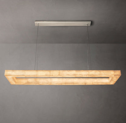 Rivage Lueur Rectangular Chandelier 72"