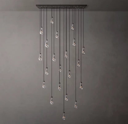 Rain Rectangular Chandelier 72"