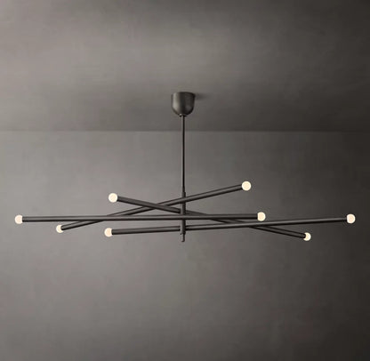 Rousseau 8-Light Mobile Orb Chandelier