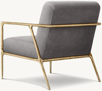 Thaddeus Track Arm Chair