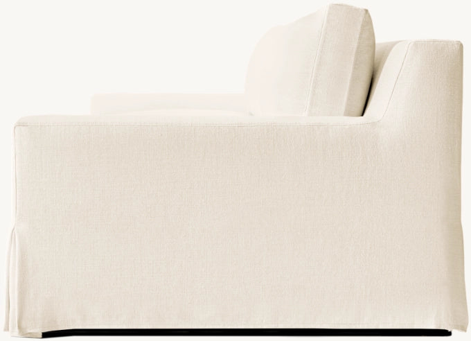 Modena Slipcovered Modular Track Arm 3-Piece Sofa