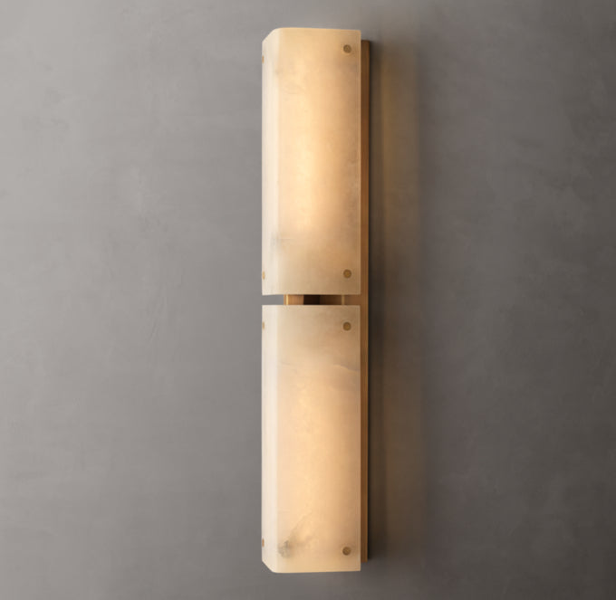 Reynard Alabaster Grand Sconce