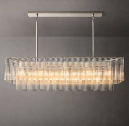 Amadeo Rectangular Chandelier 54"
