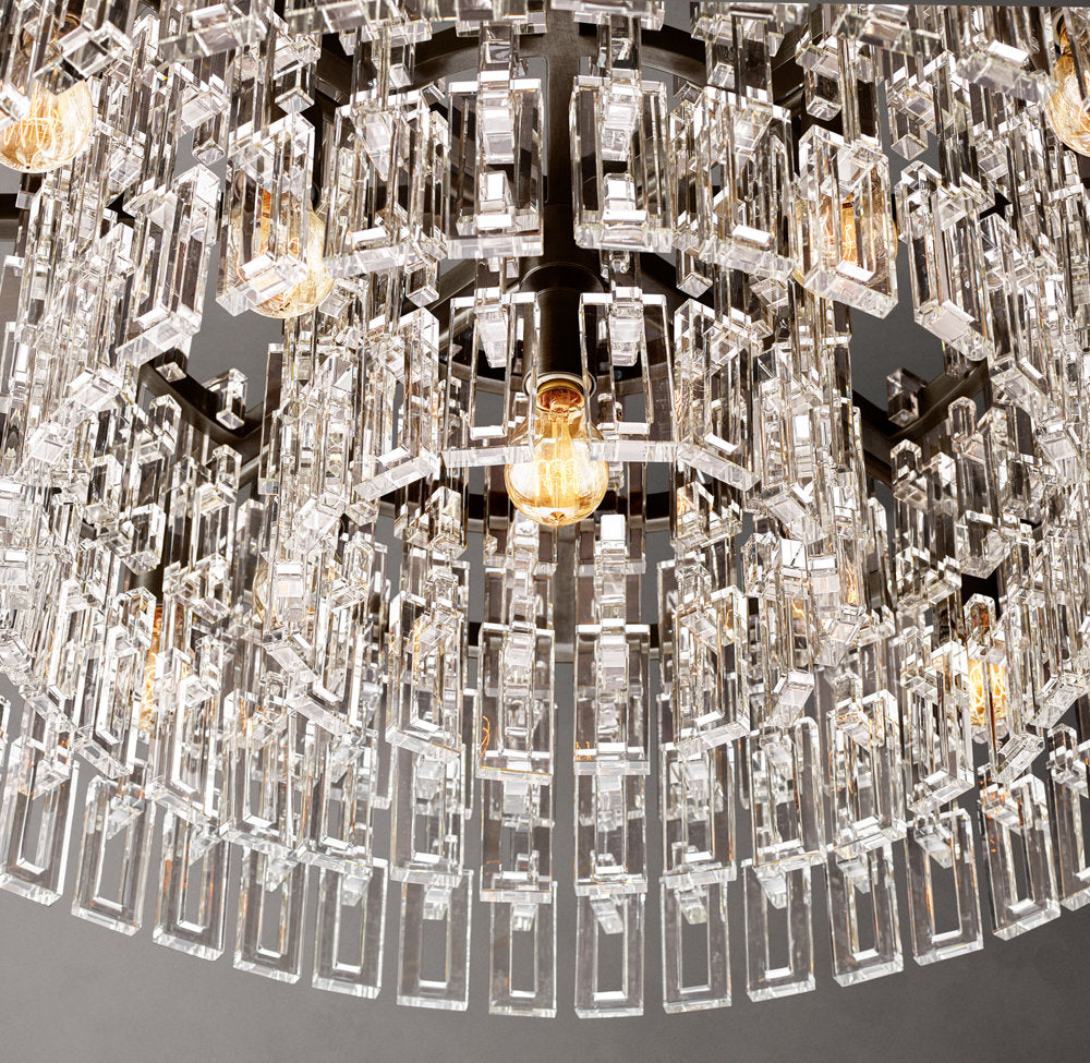 Marignan Round Chandelier 36"