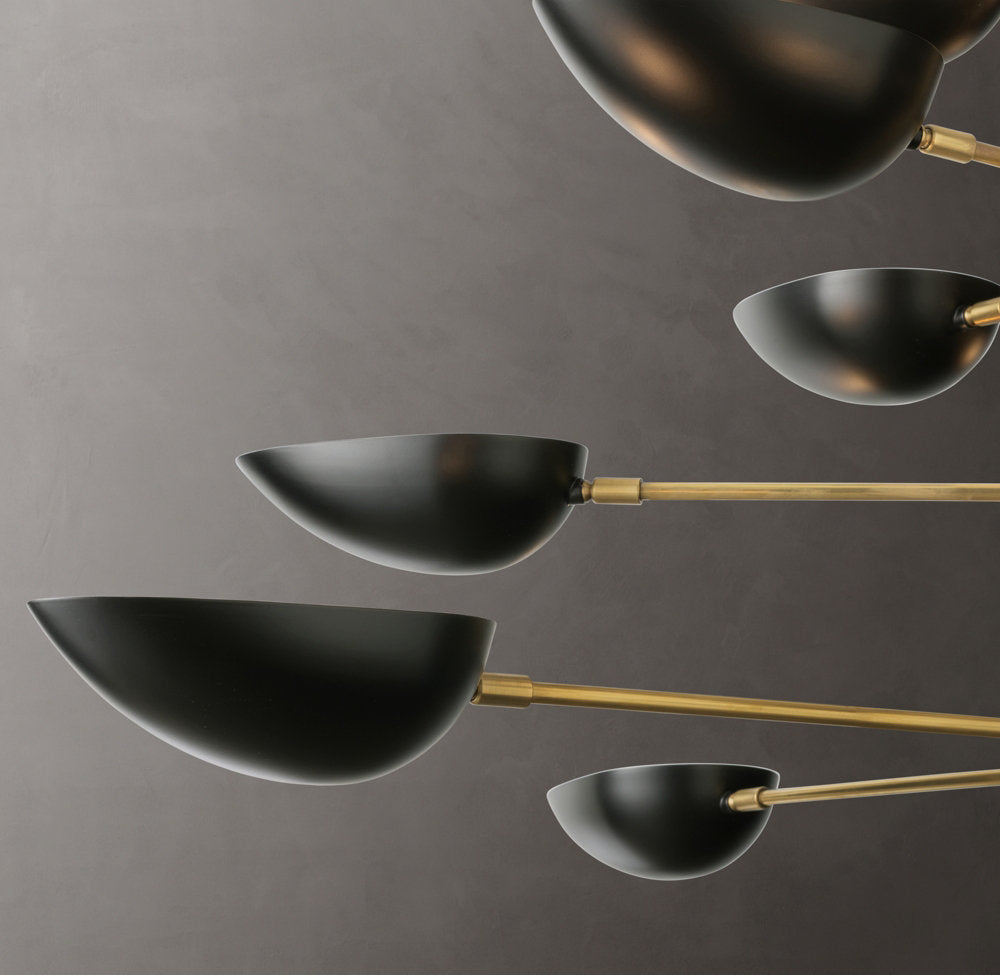 Graphic Chandelier 70"