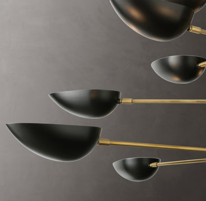 Graphic Chandelier 70"