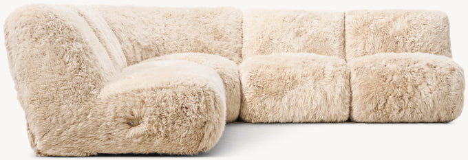 Yeti Recliner Modular 5-piece L-Sectional