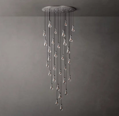 Rain Round Chandelier 60"