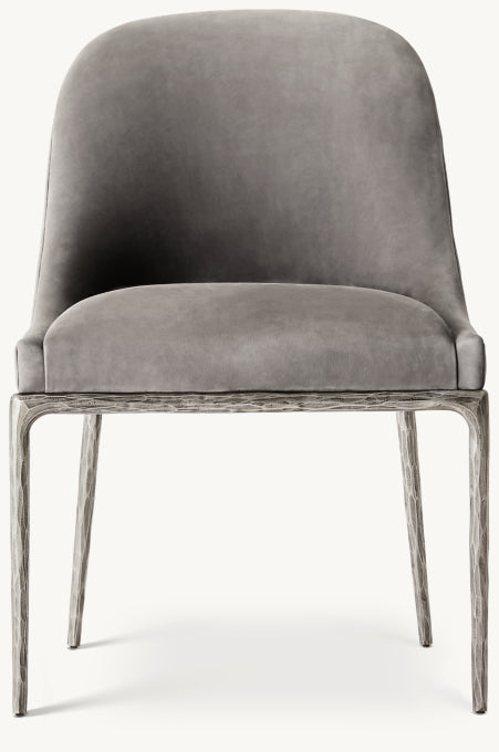 Thaddeus Slope Leather Dining Side Chair