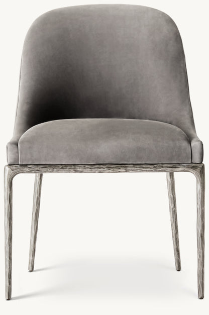 Thaddeus Slope Leather Dining Side Chair