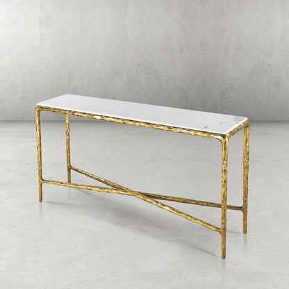 Thaddeus Marble Console Table 60"/72"W