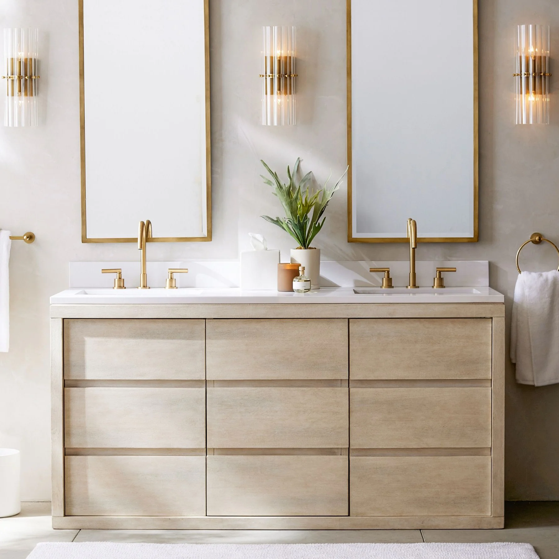 Mallory Crystal Wall Sconce