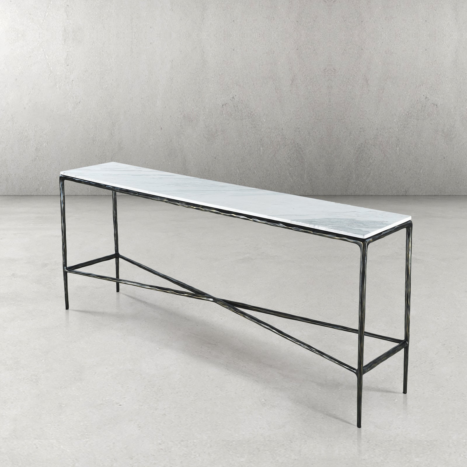 Thaddeus Marble Console Table 60"/72"W