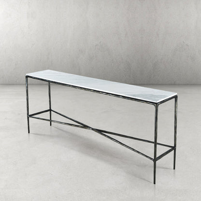 Thaddeus Marble Console Table 60"/72"W