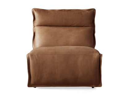 Rowland Leather High-Back Armless Motion Recliner