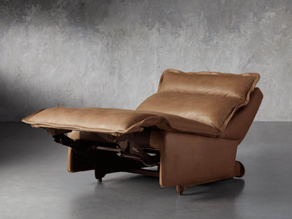 Rowland Leather High-Back Armless Motion Recliner
