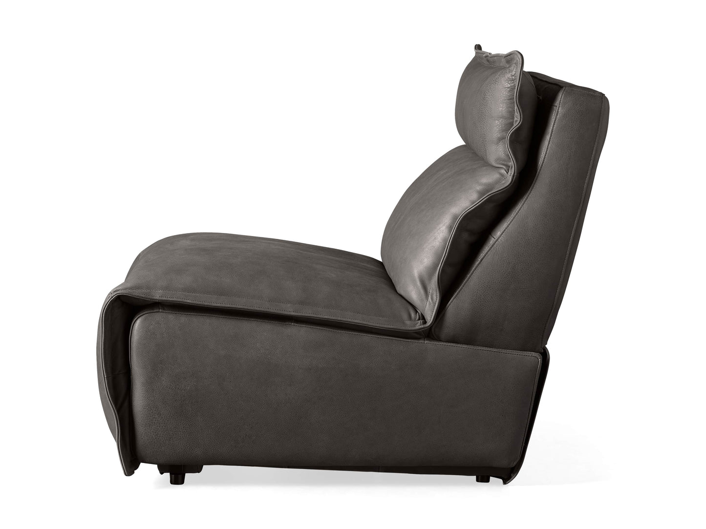 Rowland Leather High-Back Armless Motion Recliner