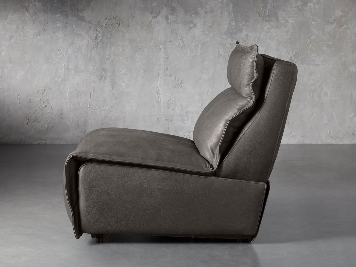 Rowland Leather High-Back Armless Motion Recliner