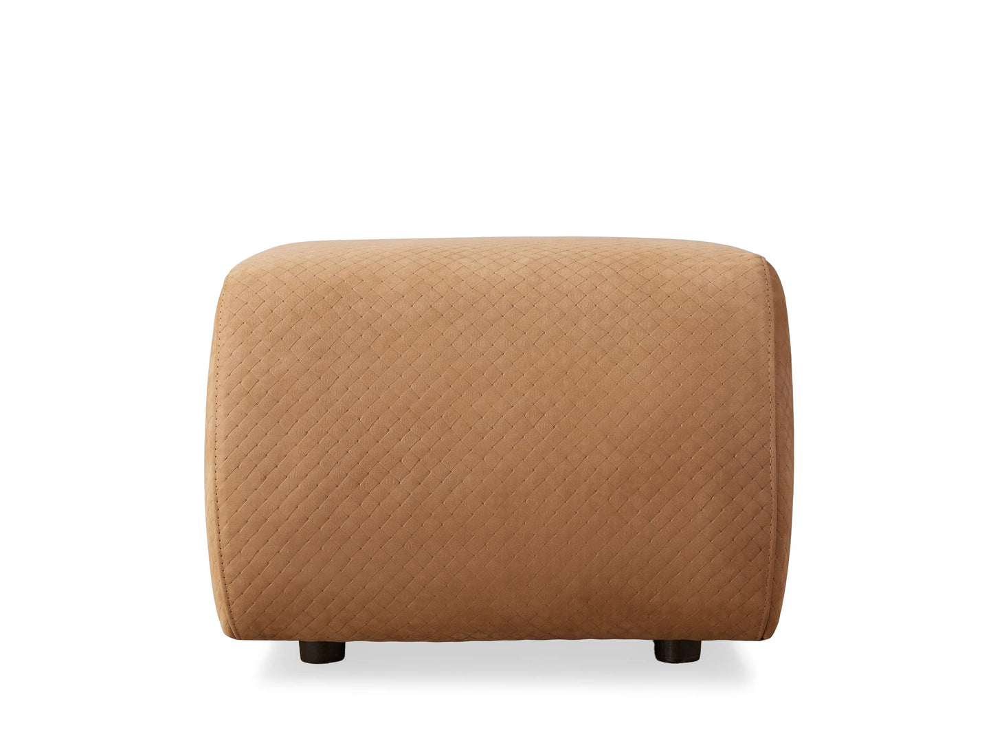 Fresno Leather Ottoman